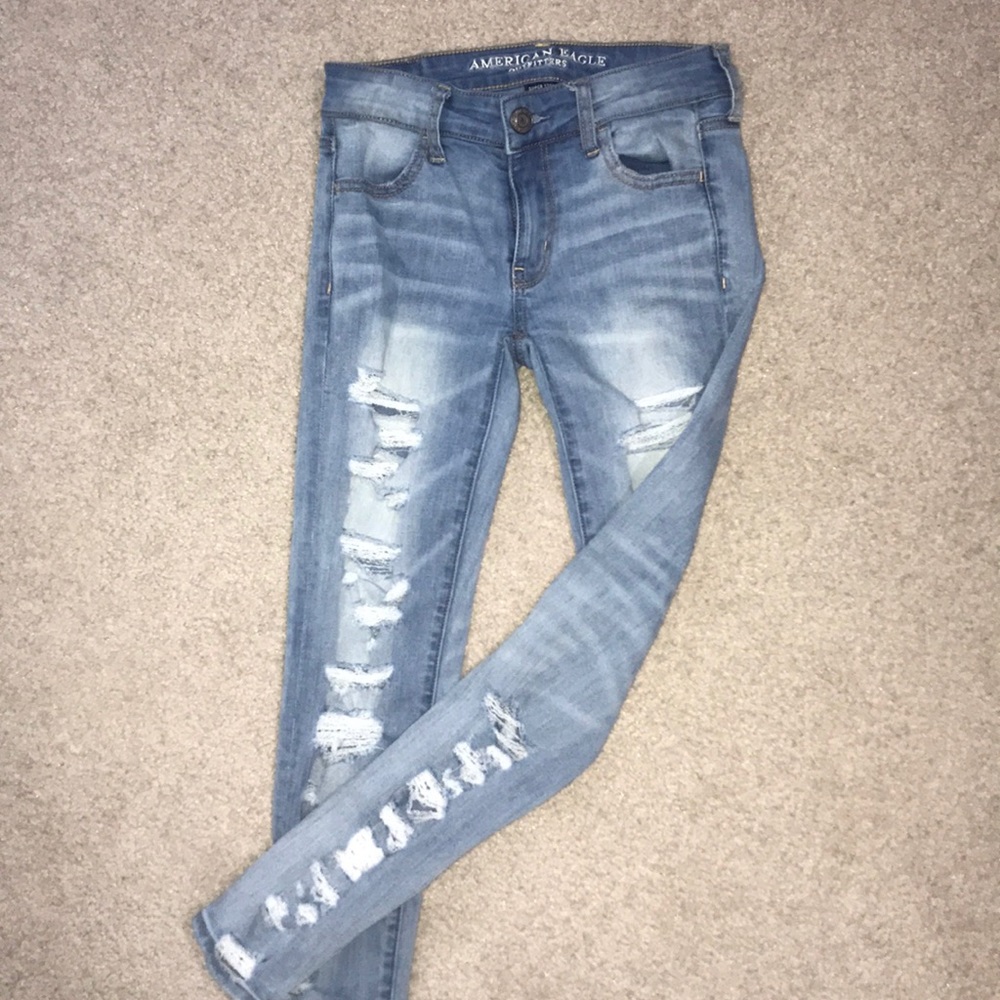 American eagle super-stretch skinny jeans